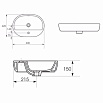 Раковина Cersanit Caspia 60 Oval (снято с производства)