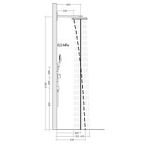 Верхний душ Hansgrohe Rainmaker Select 460 3jet 24007400 белый/хром