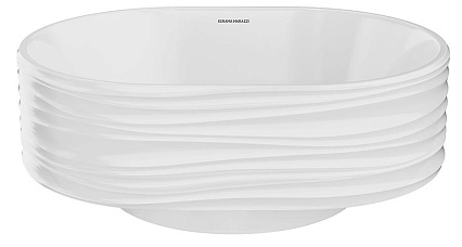 Раковина Kerama Marazzi Sabbia 50 см SA.wb.50\WHT, белый глянцевый