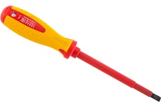 Отвертка SL8,0x150 мм, CrMo, до 1000 В, двухкомпонентная рукоятка Matrix Insulated PROFESSIONAL 12922