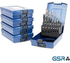 Набор машинных метчиков GSR форма B HSSE VAP M3-M12 + Сверла HSSE 14-пр. B08403027