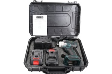 Гайковерт аккумуляторный бесщеточный Zitrek Crusher 20 в кейсе, 20В, 300 Нм, 2x4.0Ач 085-1022