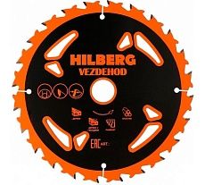 Диск пильный Hilberg Vezdehod 165х30 мм, 24Т, 18 град HV163