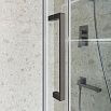 Душевая дверь BelBagno MARINO-2-BF-1-130-C-GM 130x195 прозрачная, оружейная сталь