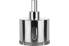 Коронка алмазная по керамограниту и керамике с центрирующим сверлом 50 мм Diamond Industrial DIDCSC050