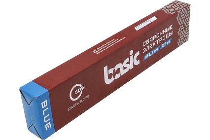 Электроды Basic BLUE МР-3С 3 мм, 2.5 кг Start STMR3025U