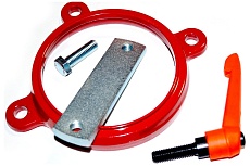 Поворотное основание для тисков KANCA 120 мм, с пластиковой рукояткой 66001050120