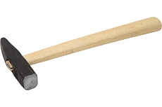 Слесарный молоток с квадратным бойком Арефино инструмент 200 г оксидированный, лак С96