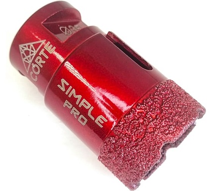 Коронка алмазная CORTE SIMPLE PRO для УШМ M14 35 мм SPB35
