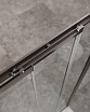 Душевой уголок Cezares MOLVENO-AHF-31-100/90-C-GM-IV 100x90 прозрачный, оружейная сталь
