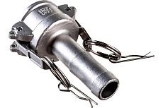 Камлок тип С (розетка с хвостовиком; 20 мм-3/4&quot;; нержавеющая сталь) TITAN LOCK TL75CSS