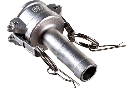 Камлок тип С (розетка с хвостовиком; 20 мм-3/4"; нержавеющая сталь) TITAN LOCK TL75CSS