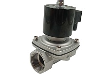 Соленоидный клапан прямого типа с мембраной принудительного подъёма ArTorq SK32N200GN.220AC 2/2 нормально закрыт, G 1”1/4, корпус нержавеющая сталь