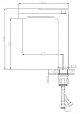 Смеситель для раковины Cezares Momento MOMENTO-LC-01-W0 хром