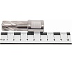 Сверло корончатое, HSS, L=30 мм, d=16 мм Gigant GCD-3016
