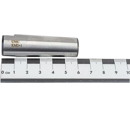 Втулка переходная без лапки КМ 2/1 для концевых фрез с лыской CNIC 28006