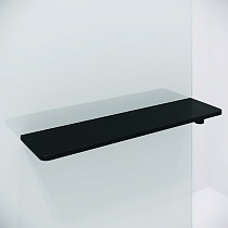Душевая перегородка Niagara Nova NG-582-12BLACK 120x200 белый градиент, профиль черный матовый