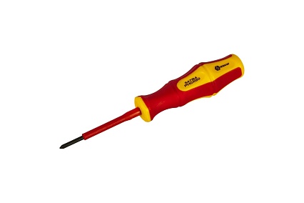 Отвертка диэлектрическая Ultra Grip PH-0 х 60 мм CR-V КОБАЛЬТ 646-485