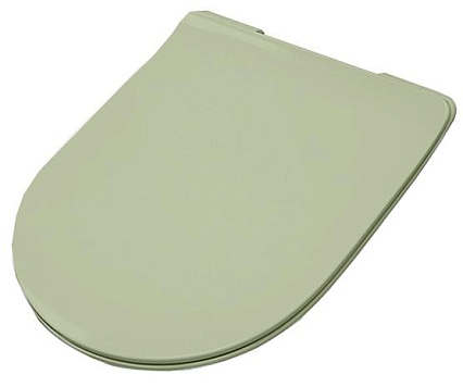 Крышка-сиденье Artceram File 2.0 FLA014 44 с микролифтом, verde salvia