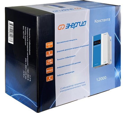 Стабилизатор напряжения Энергия Константа 12000 Е0101-0227