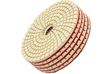 Алмазный гибкий шлифовальный круг (100 мм, P100, мокрое шлифование, 5 шт.) Matrix 73508