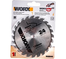Пильный диск (24T; 120х1.2х9.5 мм) твердосплавный Worx WA5046
