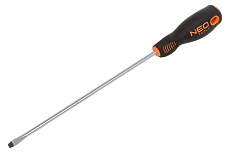Шлицевая отвертка Neo Tools 5.5x200 мм CrMo 04-014