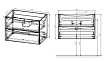 Мебель для ванной Vincea Mia 75 см (под раковину VCB-3M750) V.Oak