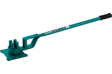 Ручной станок для гибки арматуры Kraftool 4 B на подшипнике, плавный гиб 23307