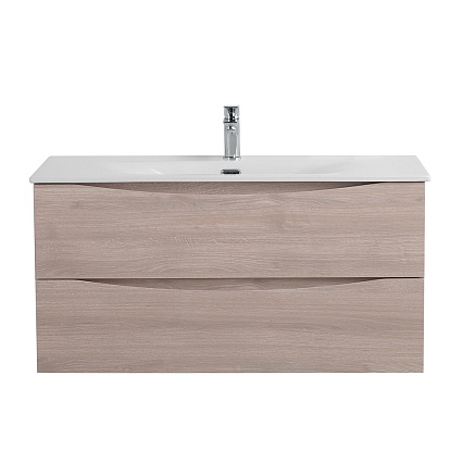 Тумба с раковиной BelBagno Marino-Cer-N 100 см Rovere Grigio
