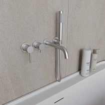Смеситель для ванны Oliveeka Y-Line OL-889017-BN никель матовый