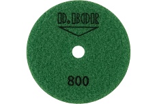 Алмазный гибкий шлифовальный круг STONE-WET+DRY 100 мм, №800 D.BOR D-S-WD-100-0800