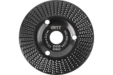 Диск обдирочный по дереву, наклонный, 22.2x125 мм, грубая насечка FIT 39524