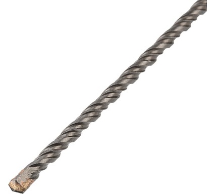 Бур по бетону (6x260x200 мм; 2 грани; SDS-Plus) Kranz KR-91-0813