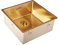 Кухонная мойка Iddis Edifice EDI44B0i77 44 см матовое золото