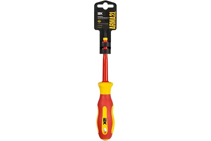 Отвертка IEK Arma2l 5 диэлектрическая ph/sl2x100 т2 A2L5-SC30-T2-HS-20-100