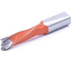 Сверло присадочное усиленное глухое KJ2-A50104L (8х57 мм; хв-к 10 мм; левое вращение) МНОГОФРЕЗ 6639