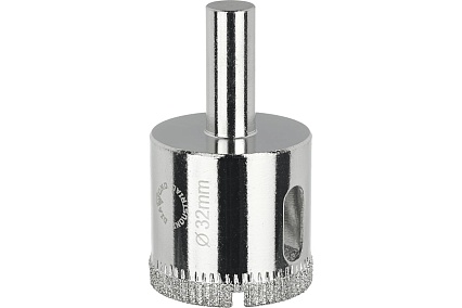 Коронка алмазная по керамике, плитке и стеклу 32 мм Diamond Industrial DIDCBC032