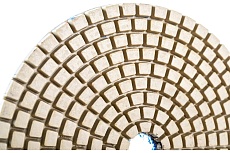Круг алмазный гибкий шлифовальный АГШК WHITE NEW (100x2.5 мм; Р1500) TECH-NICK 128.120.6747