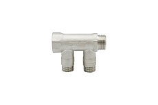 Коллектор VRT 3/4&quot;x1/2&quot;, с отсечными кранами, 2 выхода 531861