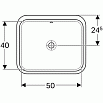 Раковина Geberit VariForm 58 см 500.764.01.2