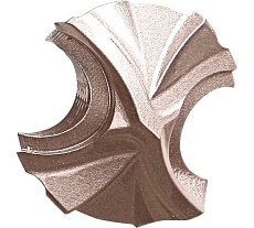 Бур для сверления армированного бетона Turbodrill 28x690 мм, SDS-max RAWLPLUG RT-MAXT-28/690