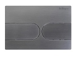 Кнопка смыва BelBagno BB-11-GM оружейная сталь