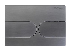 Кнопка смыва BelBagno BB-11-GM оружейная сталь