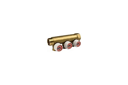 Модульный коллектор Giacomini 1x16/3 с отсекающим клапаном R585CY043