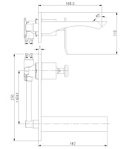 Смеситель для раковины Lemark Contest LM5826CW белый