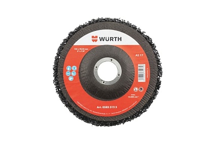 Диск шлифовальный нейлоновый для УШМ черный 125x13x22.2 мм Wurth 05853125 061 10