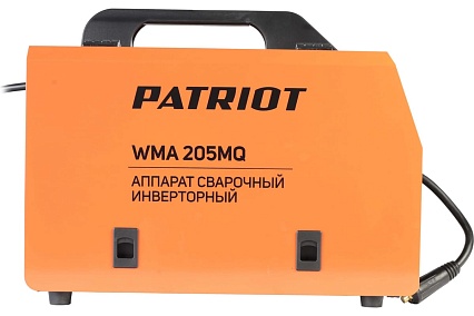 Сварочный инверторный полуавтомат Patriot WMA 205MQ MIG/MAG/MMA, полуавтоматическая сварка в среде 605302155