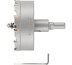 Коронка кольцевая с карбидными вставками Профи 73 мм FIT IT 36856