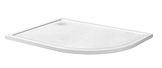 Поддон для душа BelBagno TRAY-MR-UNO-RH-120/90-550-35-W-L-BO 120x90 четверть круга, левый, накладка белый